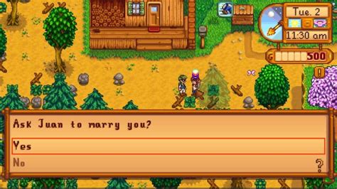 stardew valley dating while married